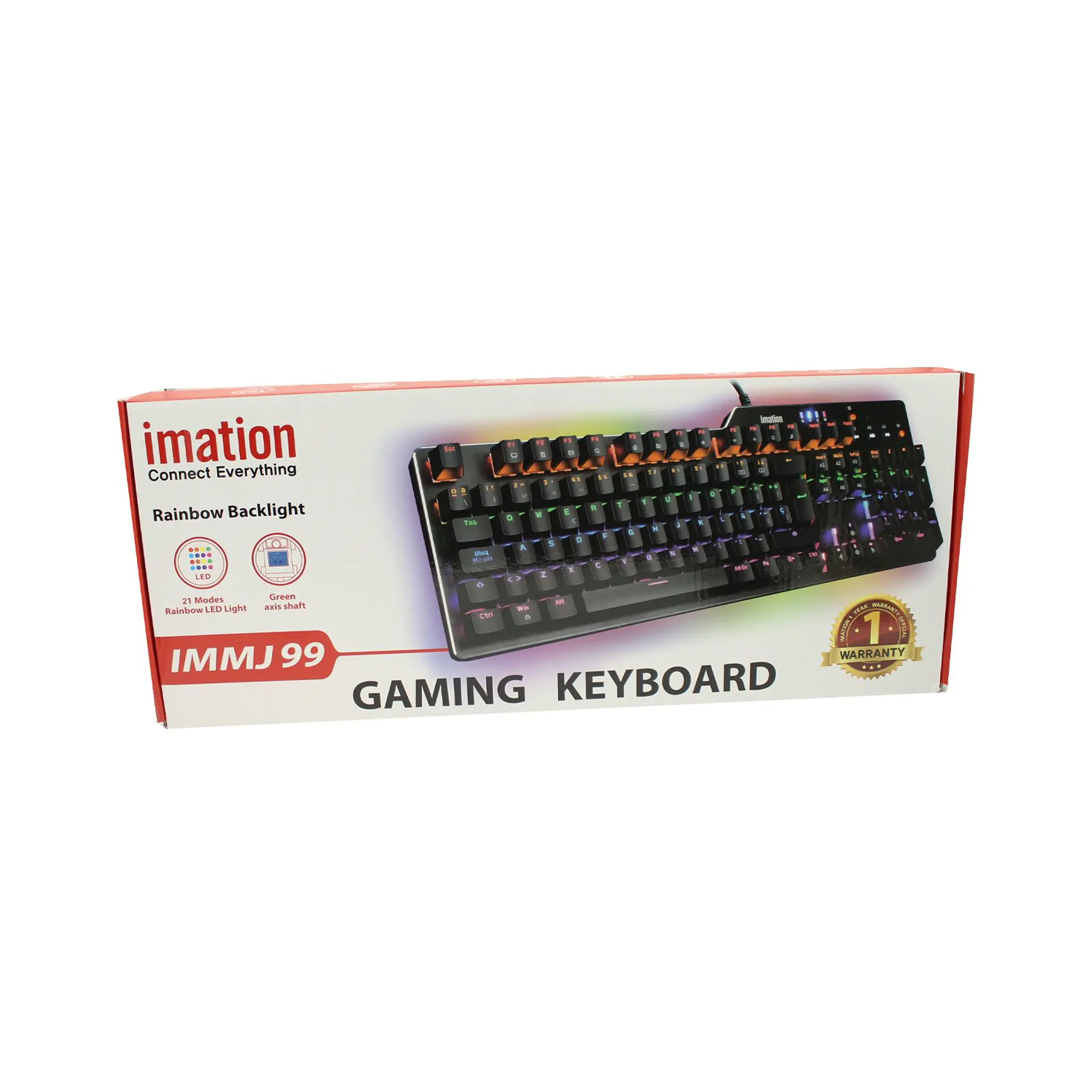 Teclado cable USB 1.7 mts IMATION 09-IMMJ99-RAIN 4