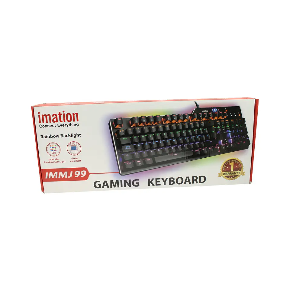 Teclado cable USB 1.7 mts IMATION 09-IMMJ99-RAIN 4