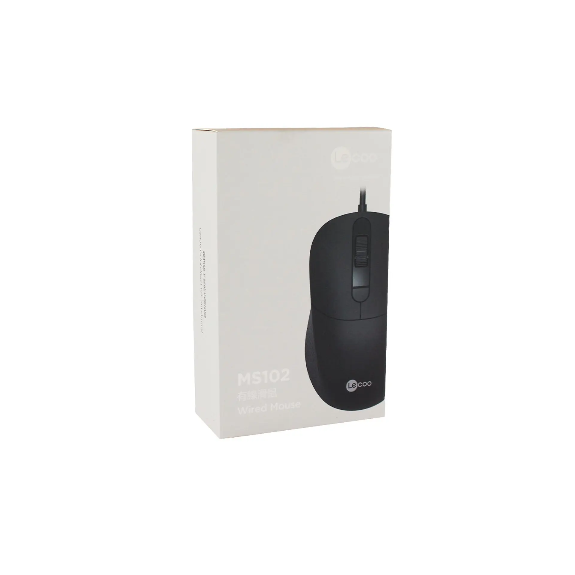 Mouse con cable DPI, 4 teclas, Black Lecoo 09-MS102 BK 1