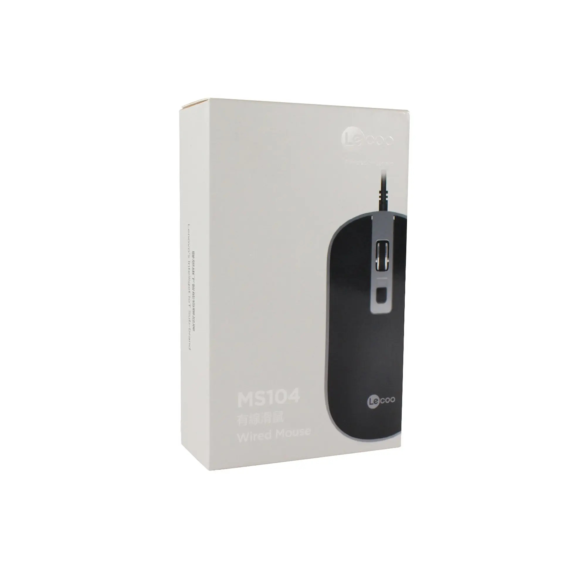 Mouse Alámbrico (Wired Mouse) Lecoo 09-MS104 BK 1