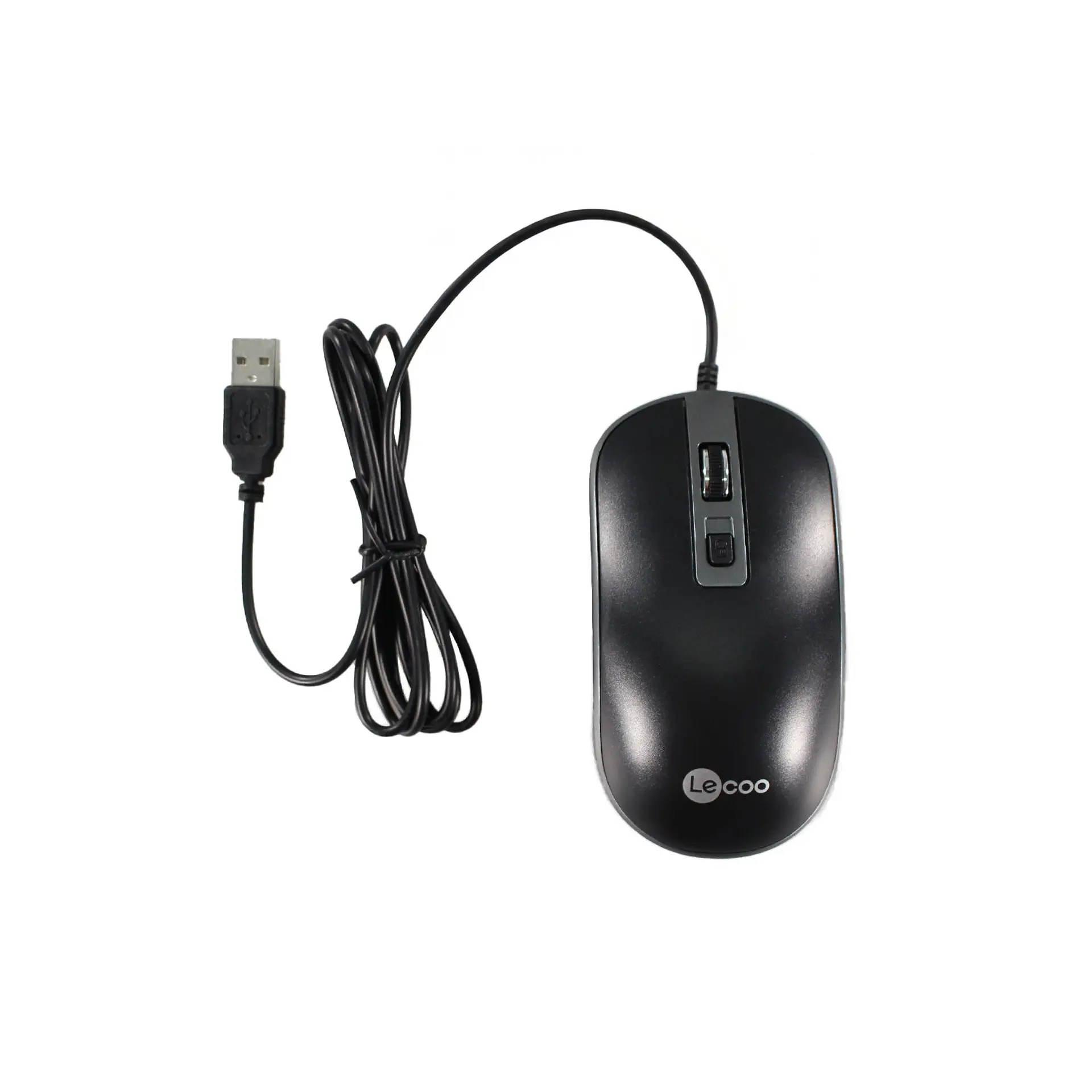Mouse Alámbrico (Wired Mouse) Lecoo 09-MS104 BK 2