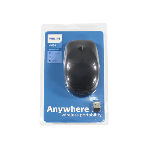 Mouse Inalámbrico Bt + 2.4Ghz, 7 Botones Philips 09-SPK7634