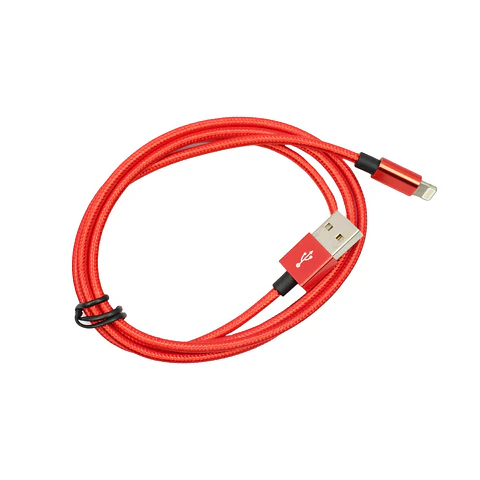 Cable USB a Lightning, trenzado, 1 mts. DBlue 03-DBIPHT34R
