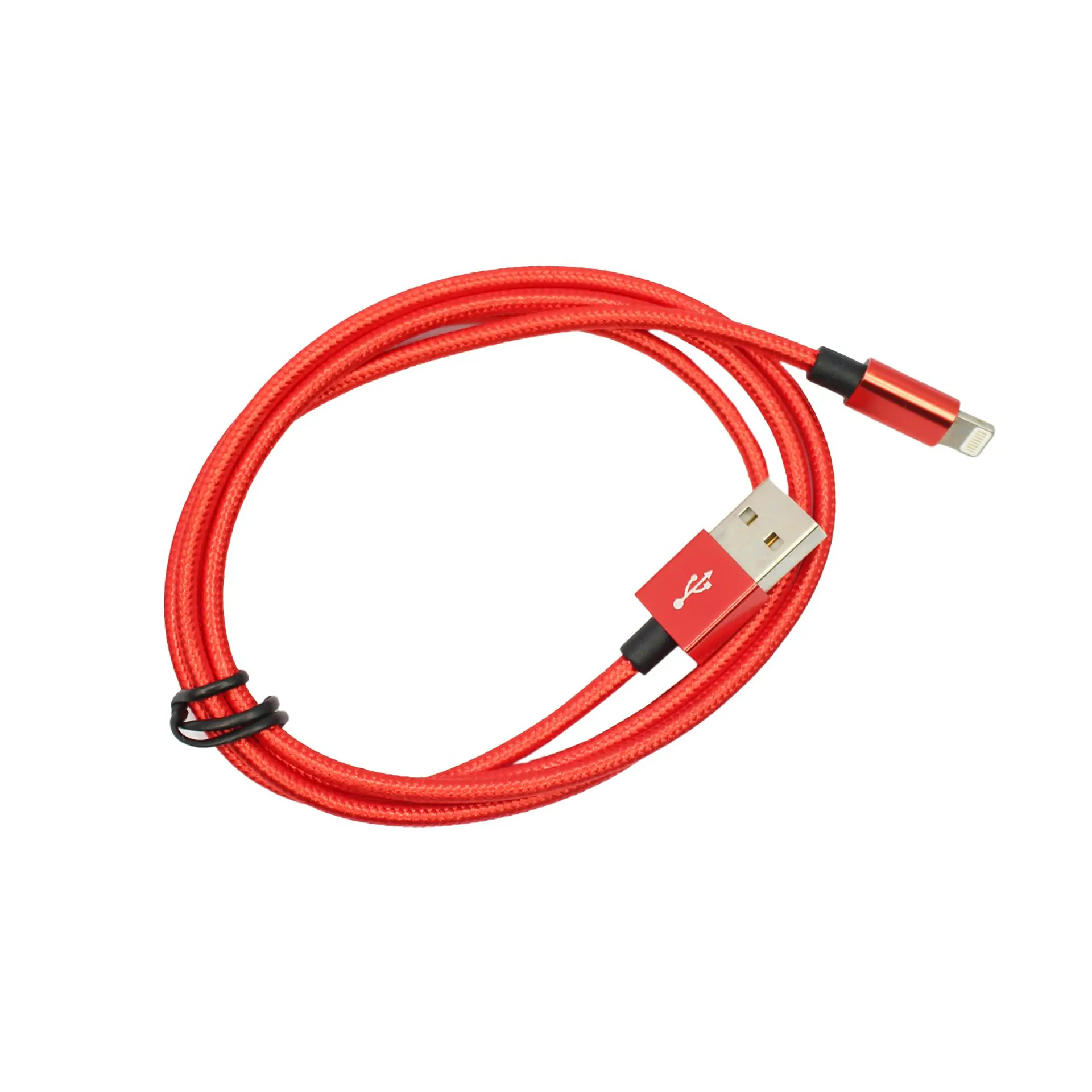 Cable USB a Lightning, trenzado, 1 mts. DBlue 03-DBIPHT34R 1