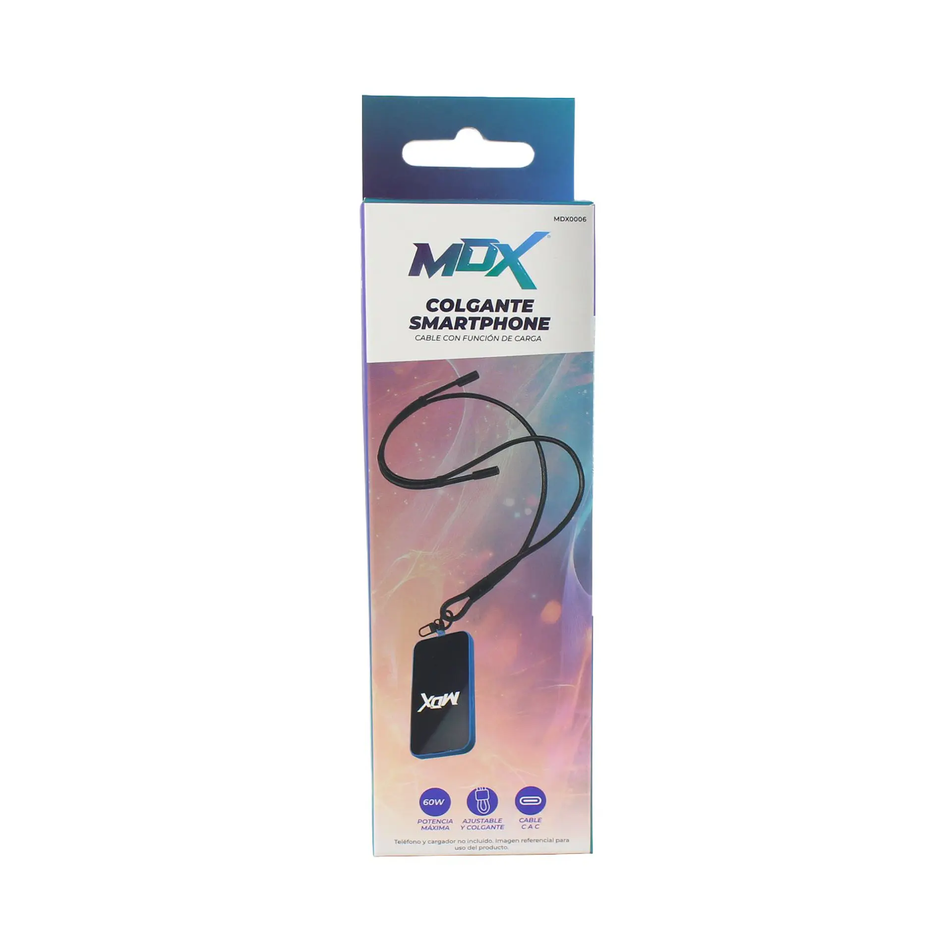Cable colgante con función de carga MDX 03-MDX0006BK 2