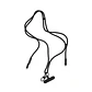 Cable colgante con función de carga MDX 03-MDX0006BK - Miniatura 8