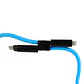 Cable para Celular USB c a corriente blue MDX 03-MDX0007BL - Miniatura 7