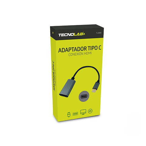 Adaptador tipo c a Hdmi TecnoLab 03-TL066