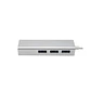 Hub tipo C a Ethernet, 3 entradas USB 3.0 TecnoLab 03-TL069 - Miniatura 4