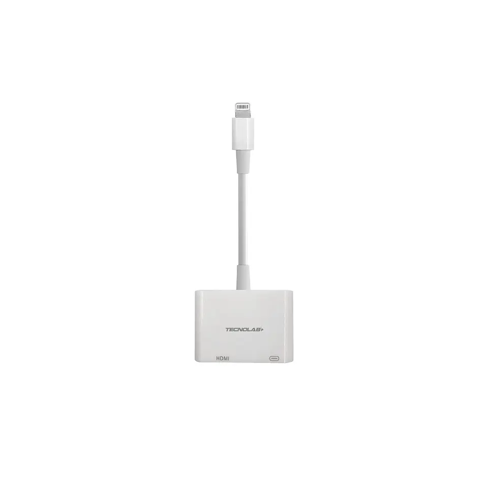 Adaptador Lightning a HDMI + Lightning TecnoLab 03-TL113 1
