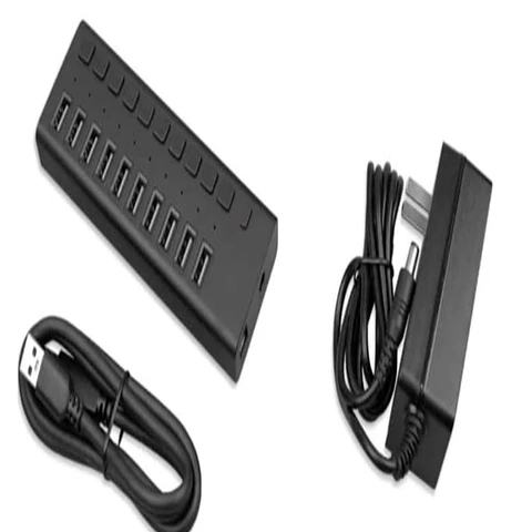 Hub USB 3.0 10 puertos 12V TecnoLab 03-TL137