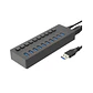 Hub USB 3.0 10 puertos 12V TecnoLab 03-TL137 - Miniatura 2