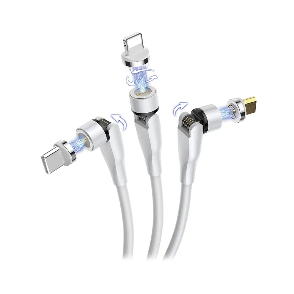 Cable 3 en 1 Micro sub, lightning y c TecnoLab 03-TL153 1