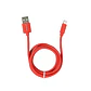 Cable USB a Lightning rojo TecnoLab 03-TL307R - Miniatura 2