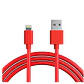 Cable USB a Lightning rojo TecnoLab 03-TL307R - Miniatura 3