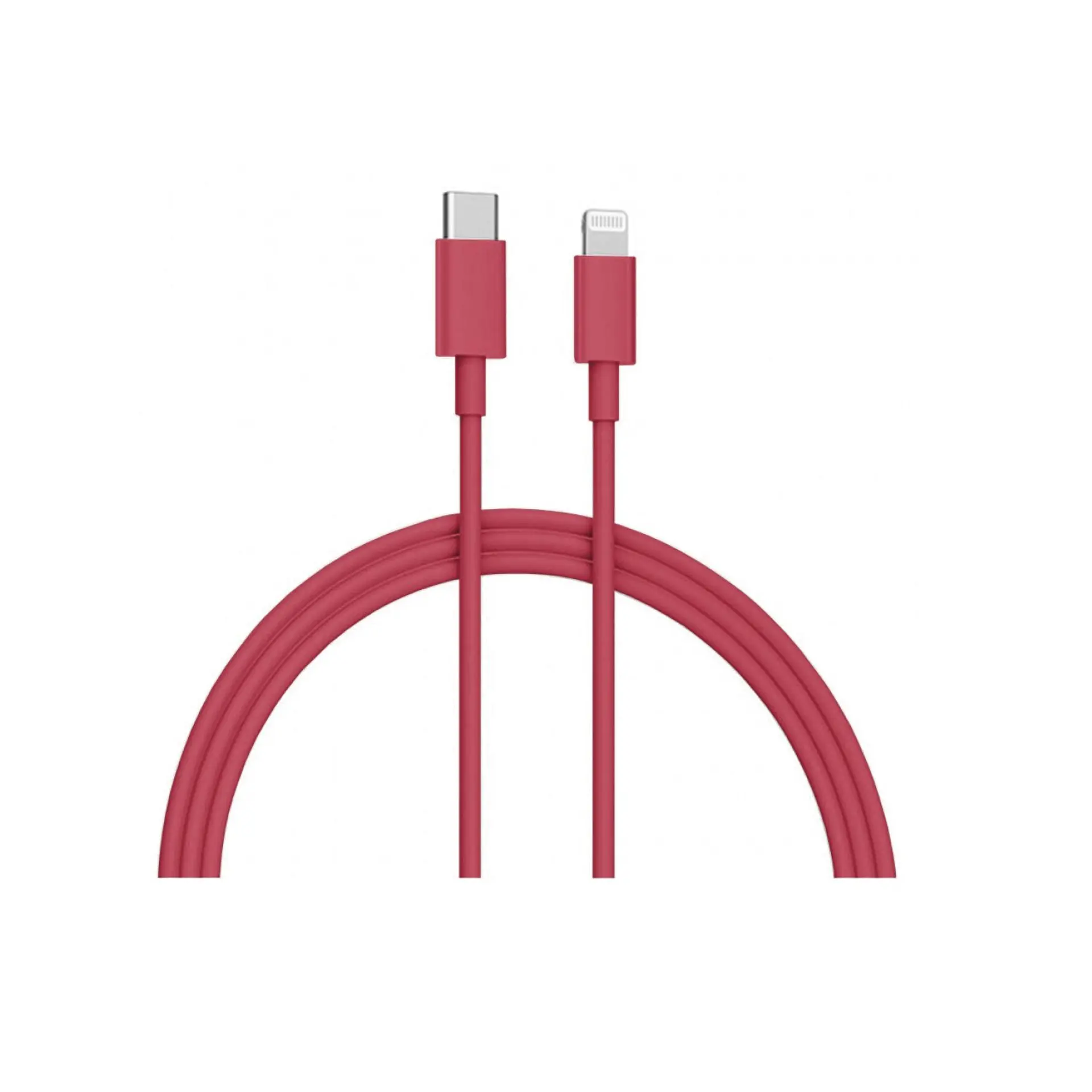 Cable Tipo C a Lightning rojo TecnoLab 03-TL308R 1