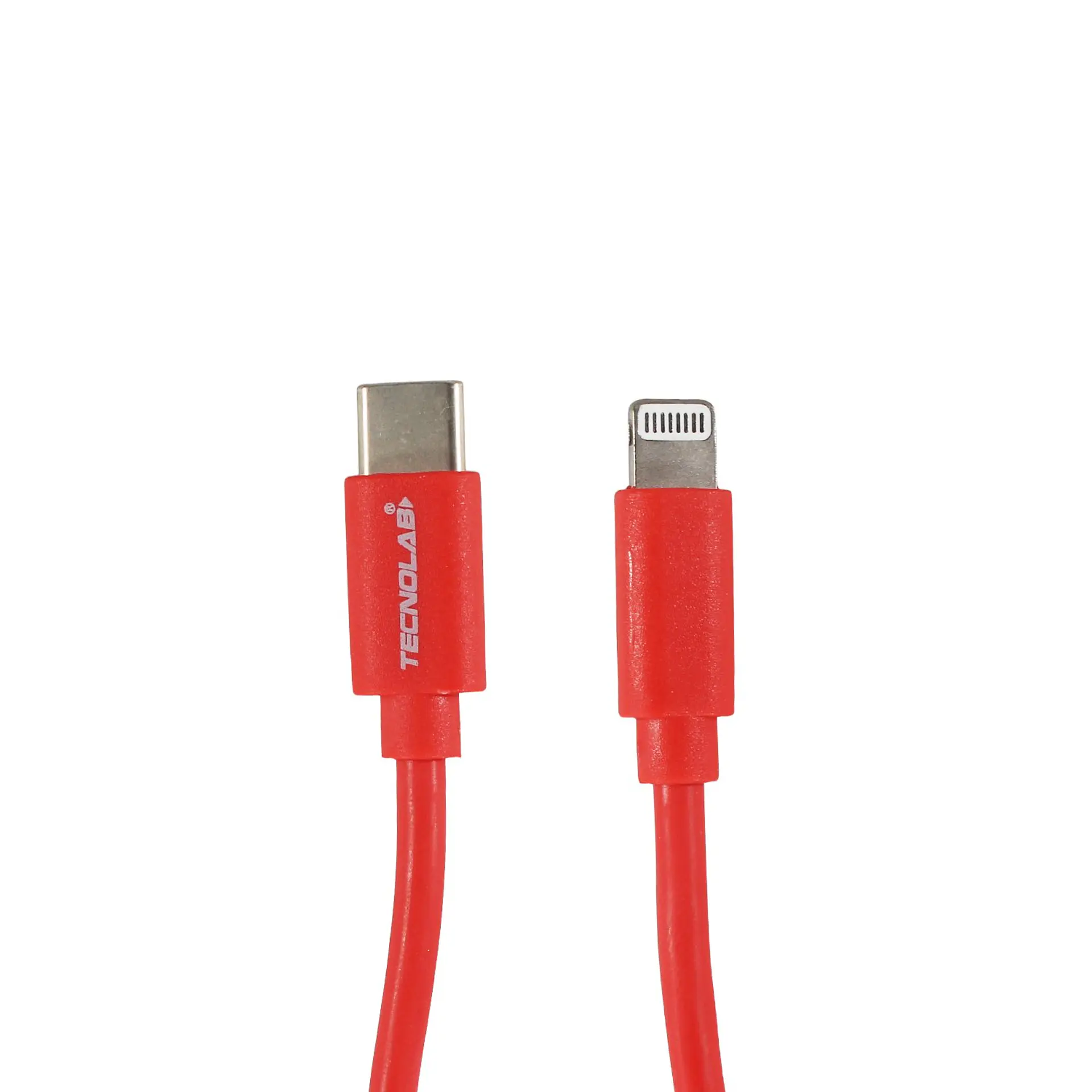 Cable Tipo C a Lightning rojo TecnoLab 03-TL308R 6