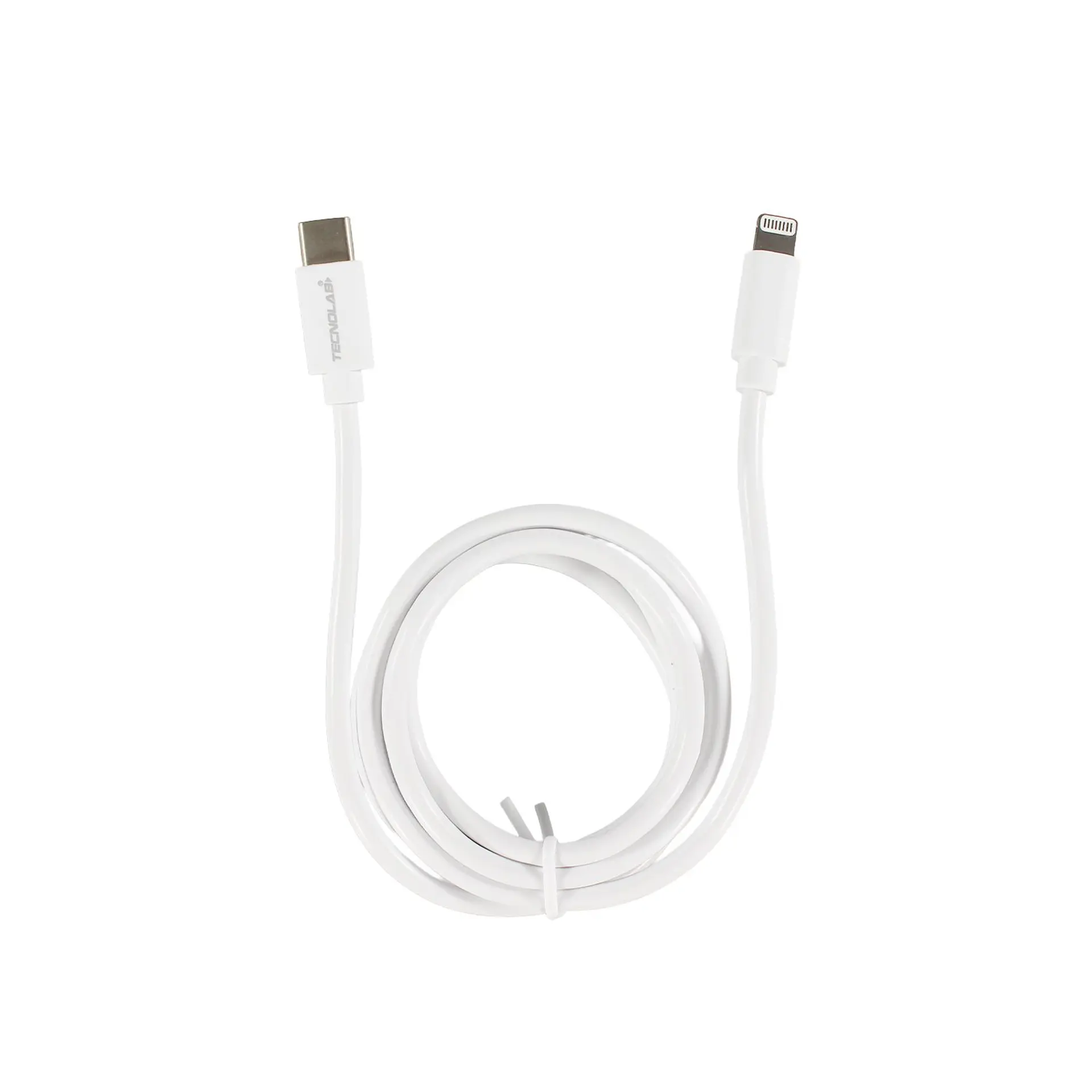Cable de IPhone/IPad c a lightning White TecnoLab 03-TL308W 6