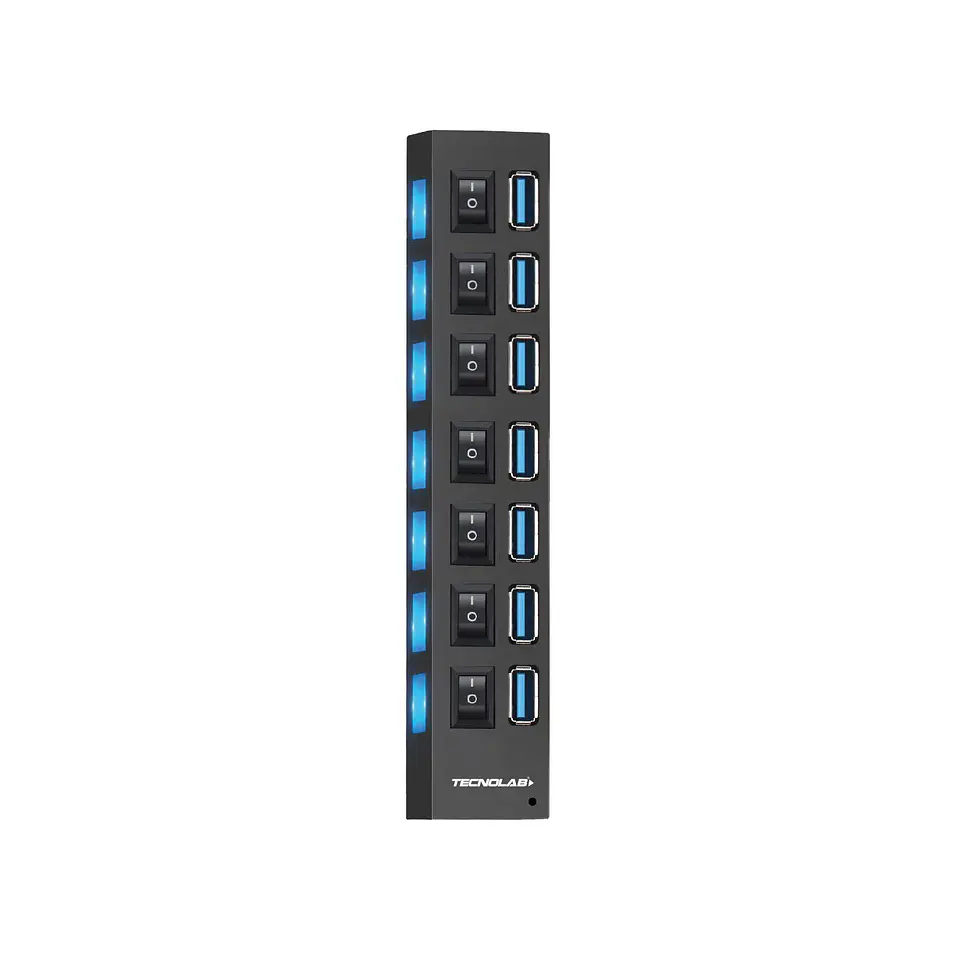 Hub USB 7 puertos TecnoLab 03-TL344 1