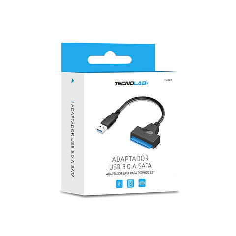 Adaptador USB 3.0 a sata TecnoLab 03-TL369