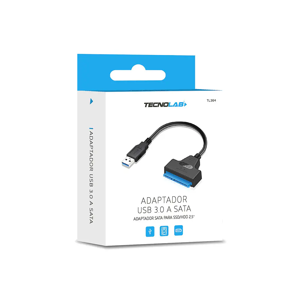 Adaptador USB 3.0 a sata TecnoLab 03-TL369 1
