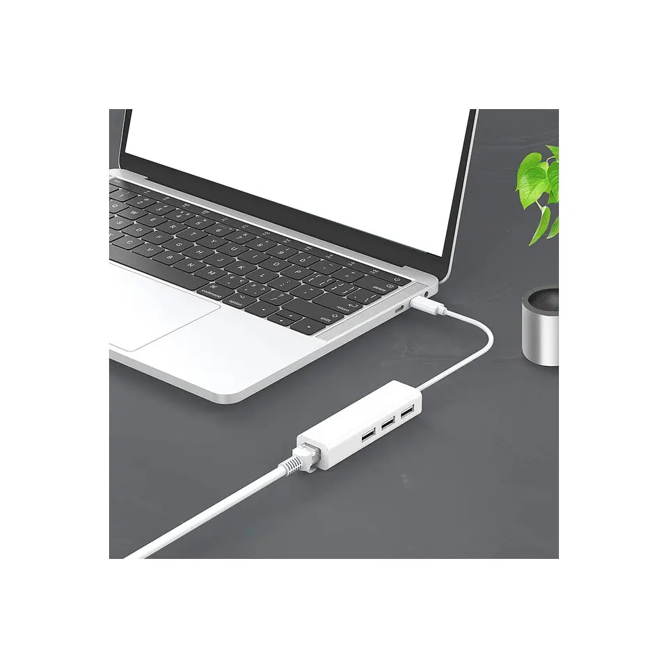 Hub tipo C 4 en 1, USB 2.0 a 480MBPS TecnoLab 03-TL370 2