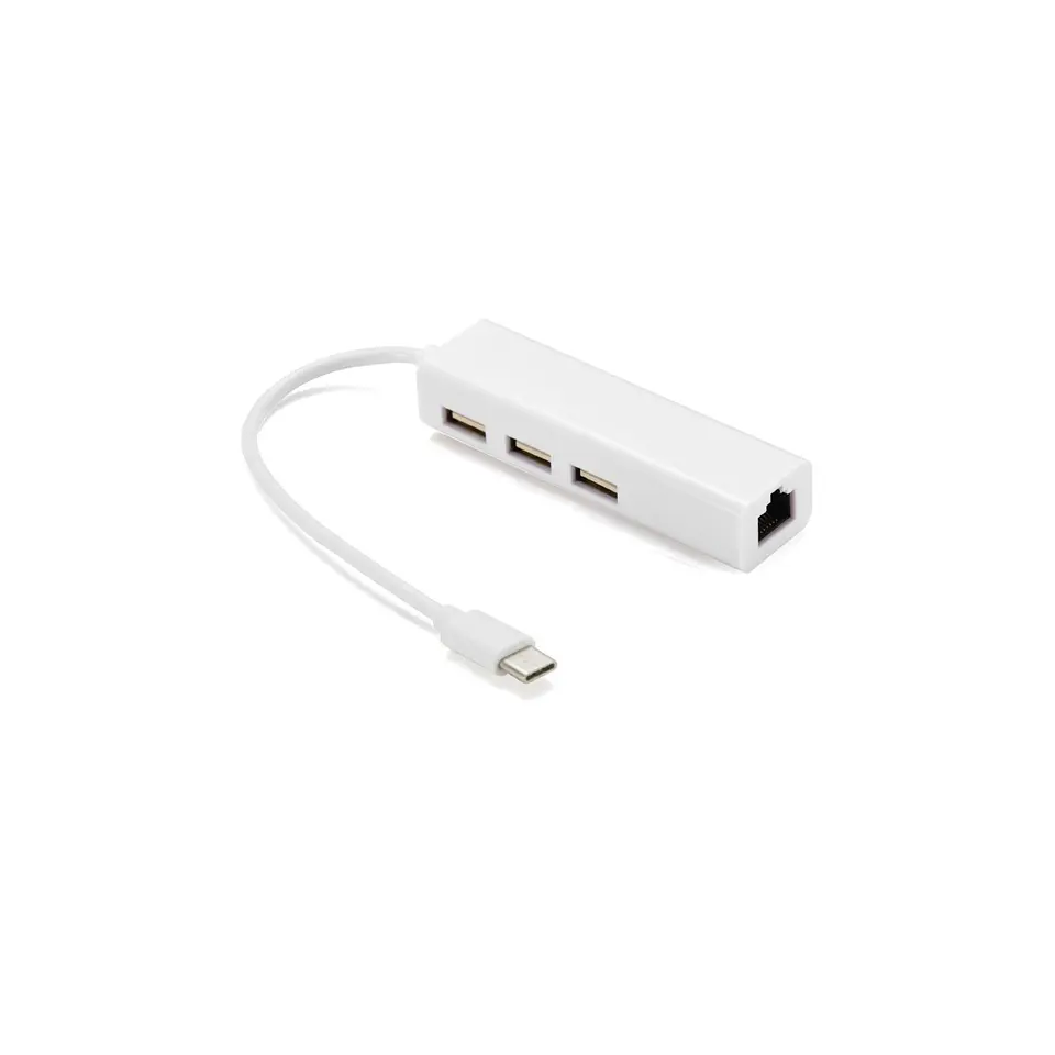 Hub tipo C 4 en 1, USB 2.0 a 480MBPS TecnoLab 03-TL370 4