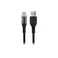 Cable USB a tipo c trenzado 1mt TecnoLab 03-TL614 - Miniatura 2