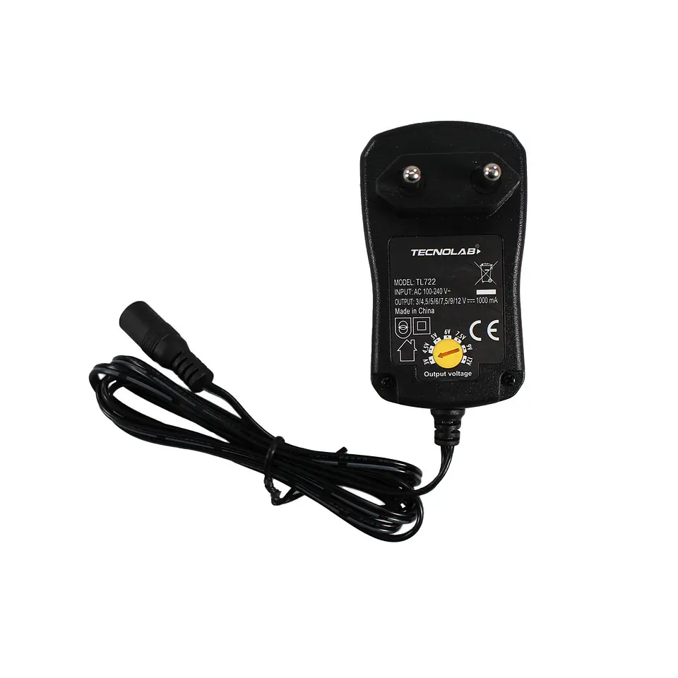 Adaptador universal regulado AC/DC TecnoLab 03-TL722 4