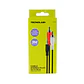 Cable plug 3.5mm a RCA TecnoLab 03-TL741 - Miniatura 2