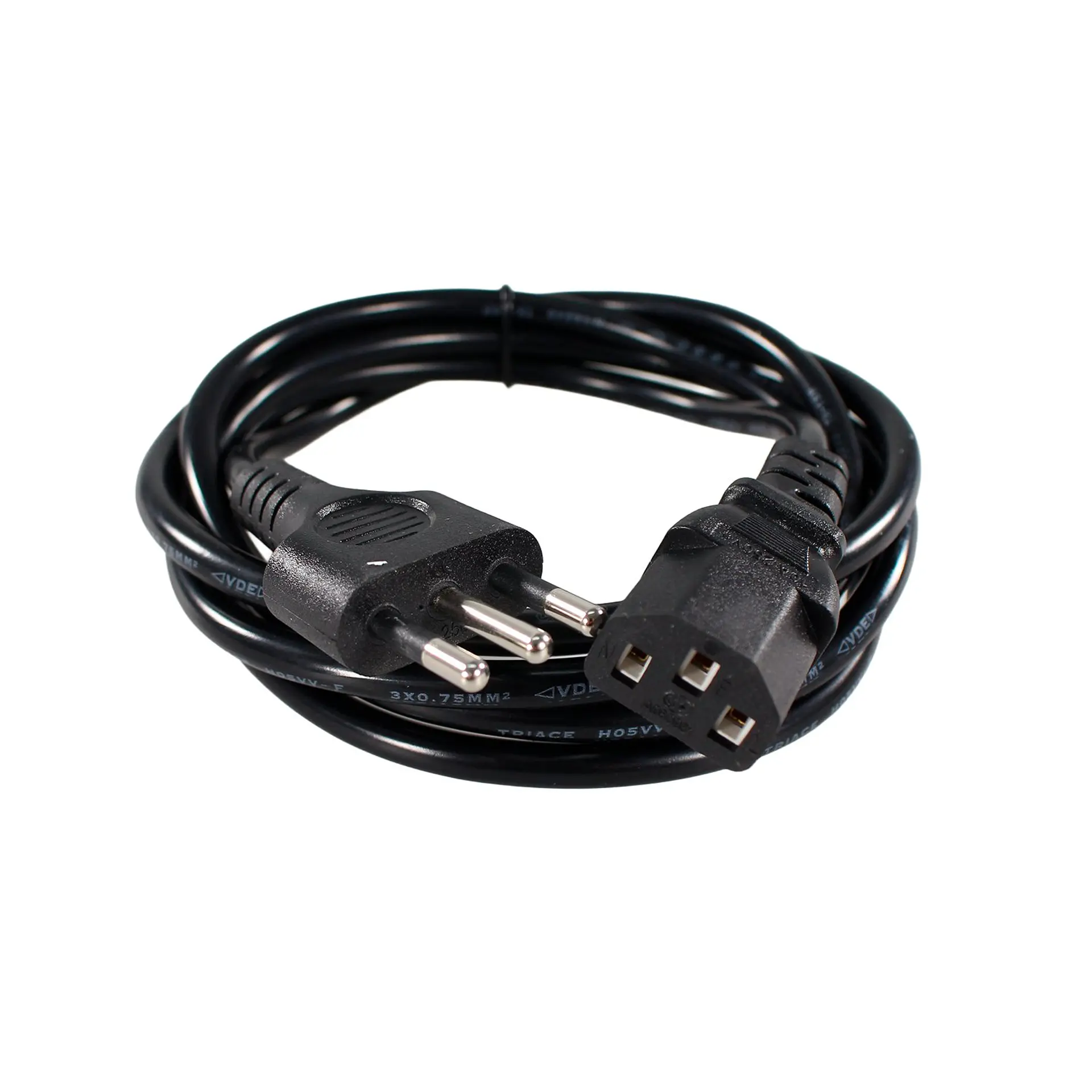 Cable de poder IEC13 1,8 m TecnoLab TL752 4