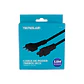 Cable de poder trébol IEC5 1,5 m TecnoLab TL759 - Miniatura 1