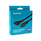 Cable de poder trébol IEC5 1,5 m TecnoLab TL759 - Miniatura 2