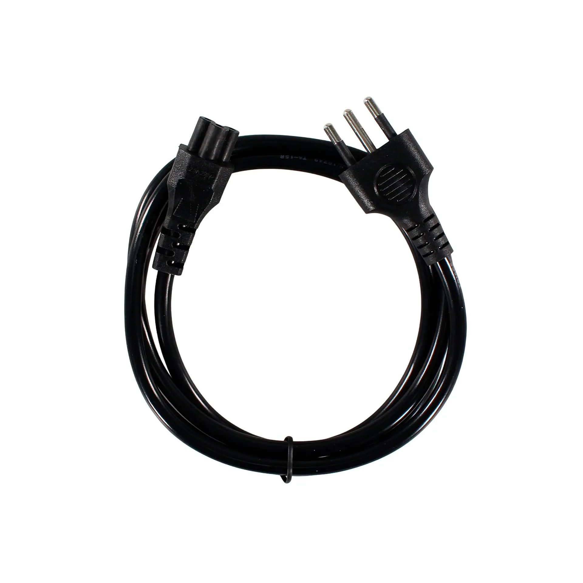 Cable de poder trébol IEC5 1,5 m TecnoLab TL759 3