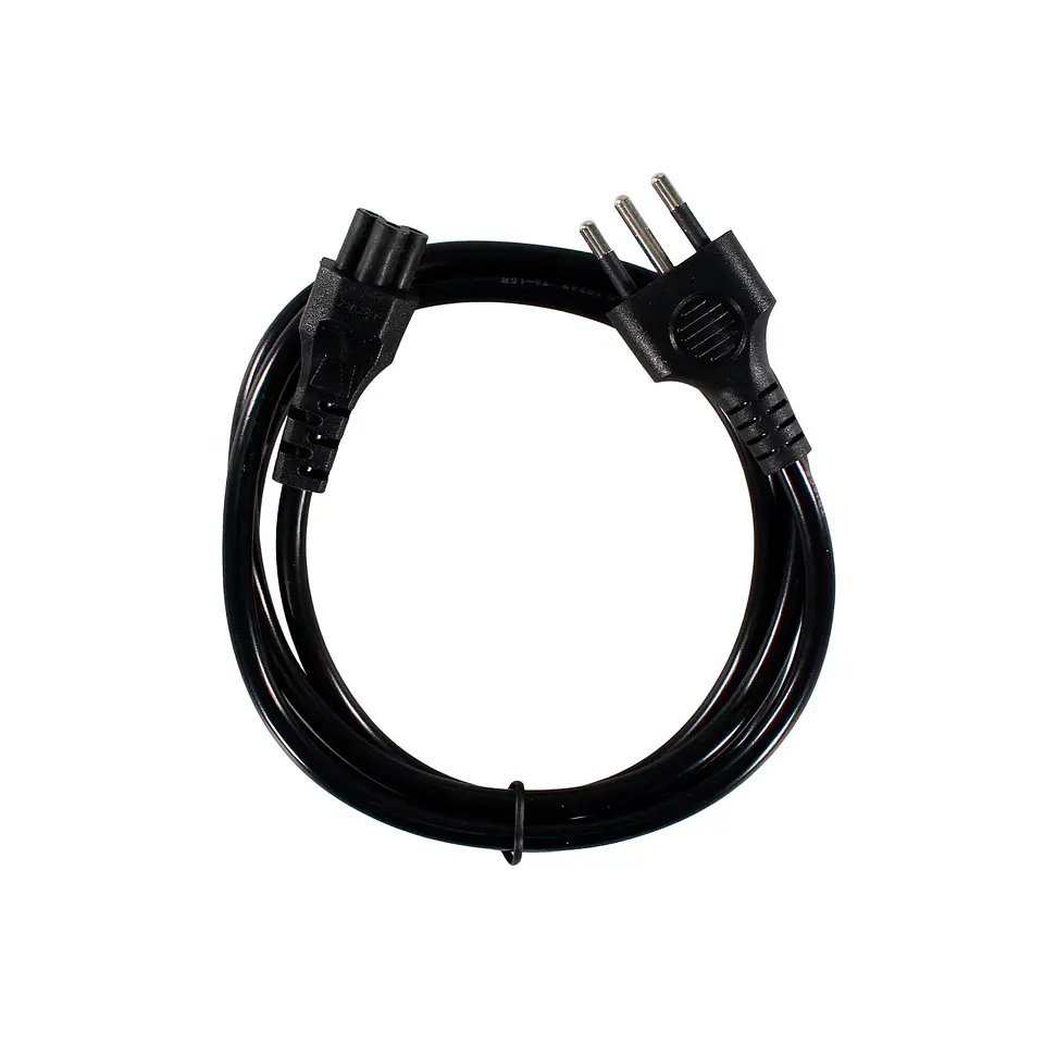 Cable de poder trébol IEC5 1,5 m TecnoLab TL759 3