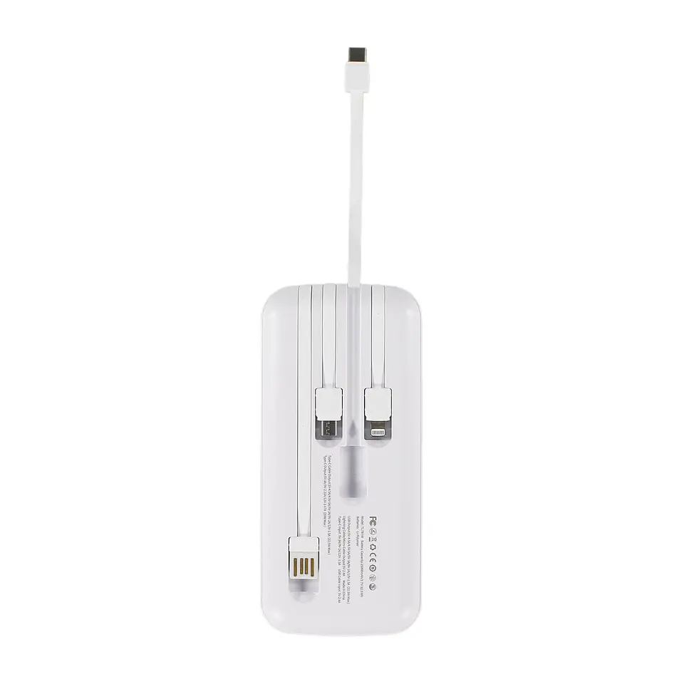 Power bank 25000mAh 22,5W blanco TecnoLab TL781W 6