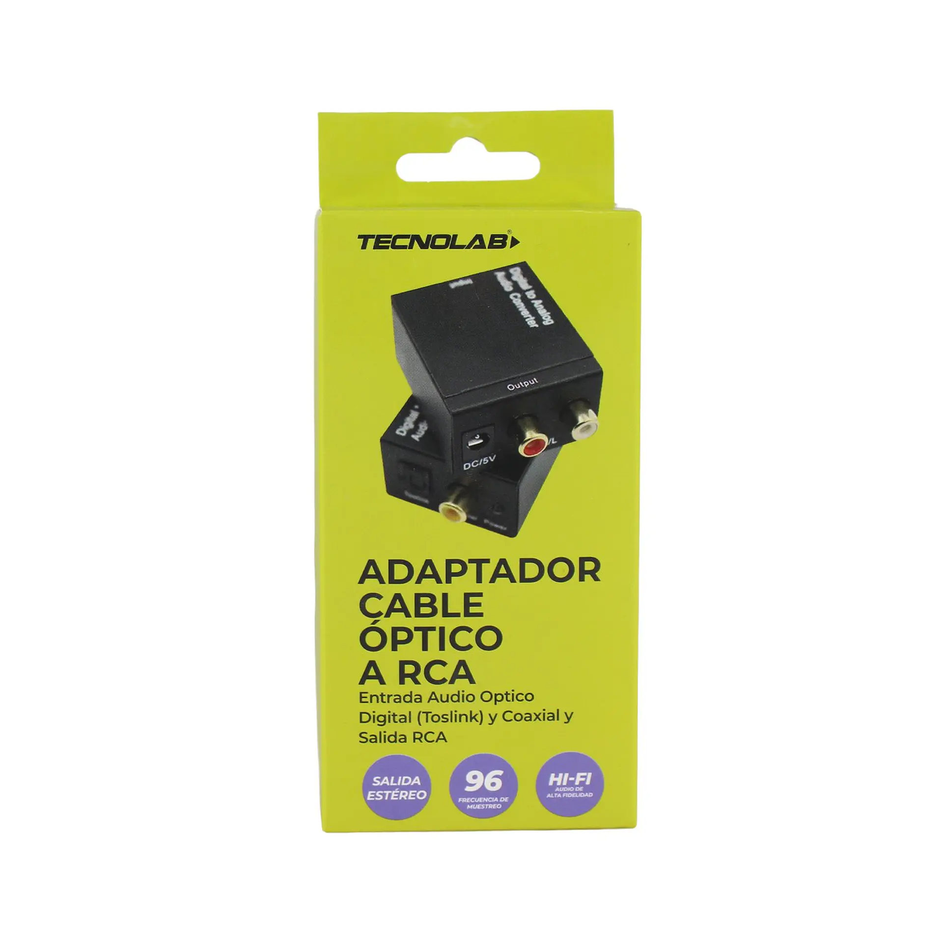 Convertidor de audio digital a RCA TecnoLab 03-TL785 2