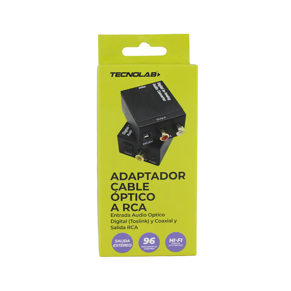 Convertidor de audio digital a RCA TecnoLab 03-TL785 2