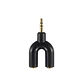 Duplicador jack 3,5 mm a 2 salidas TecnoLab 03-TL795 - Miniatura 4