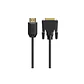 Cable HDMI a DVI 1080p HP 09-DHC-HD05 3M - Miniatura 1