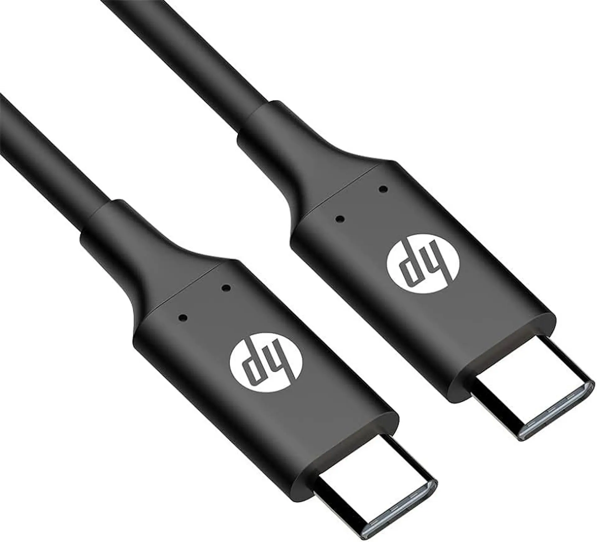 Cable USB-C a USB-C 60W 1 m HP 09-DHC-TC107-1MT 3
