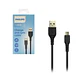 Cable USB-A a USB-C 3A 1 m Philips DLC2141A/70 - Miniatura 4