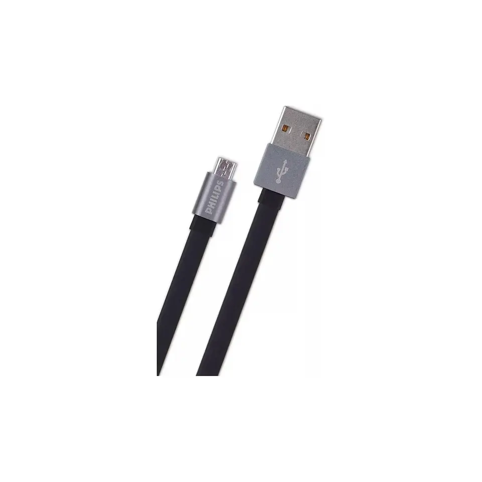 Cable plano USB-A a Micro USB 1,2 m Philips 09-DLC2518F 1