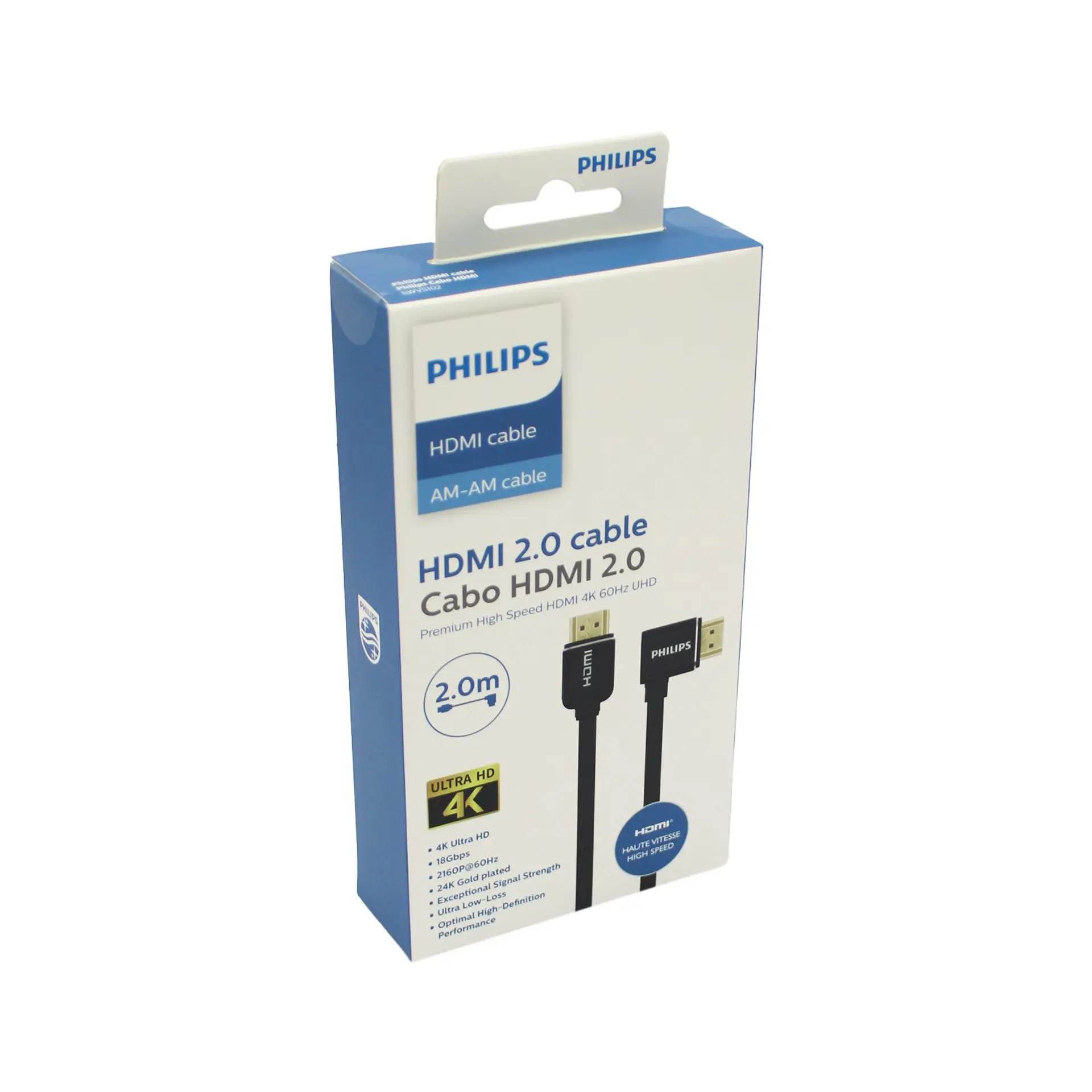Cable HDMI 2.0 4K Philips SWV5102 3