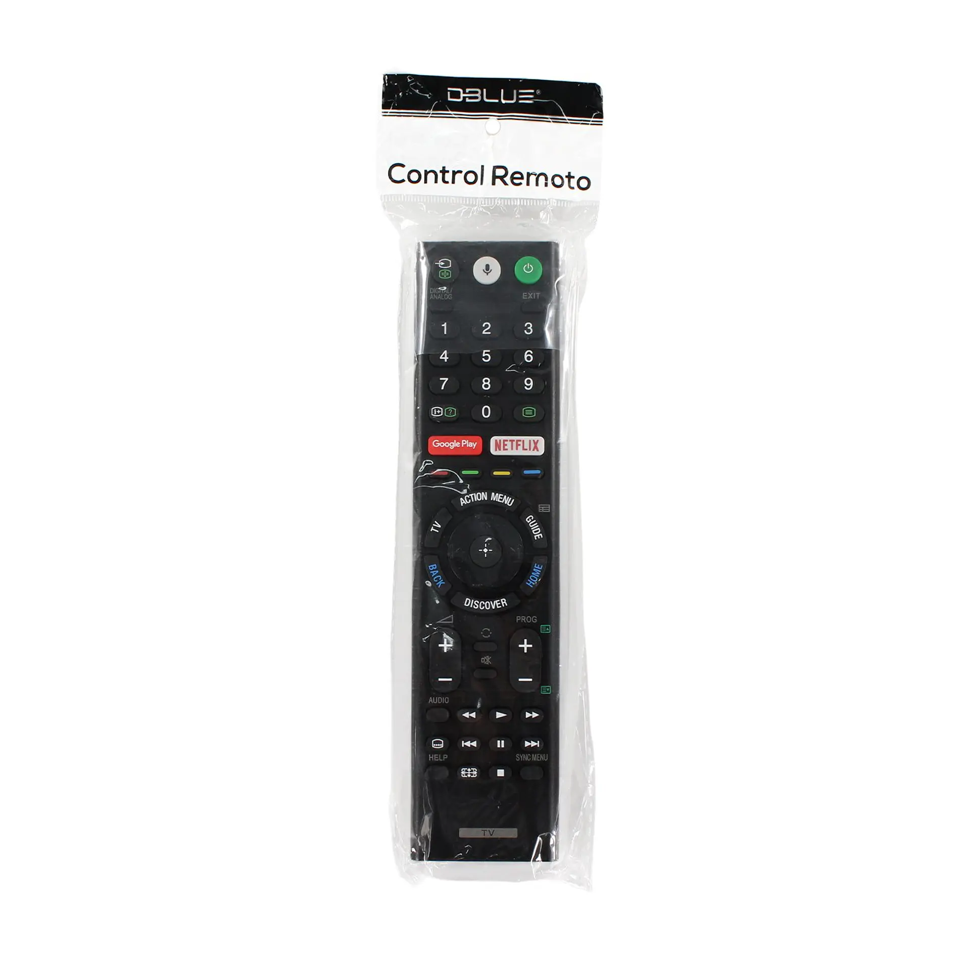 Control remoto con voz para TV Sony Dblue 03-DBCRTV26 5