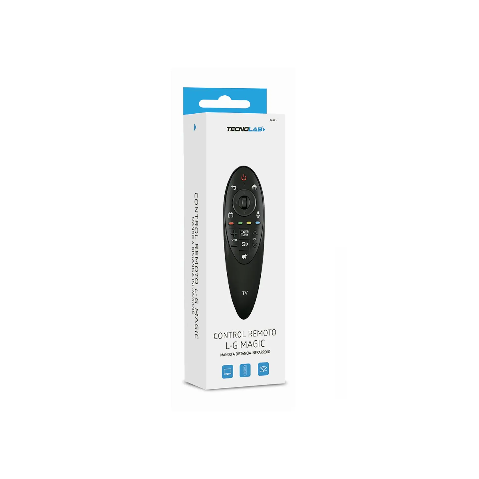 Control remoto infrarrojo para LG Magic Tecnolab TL471 3