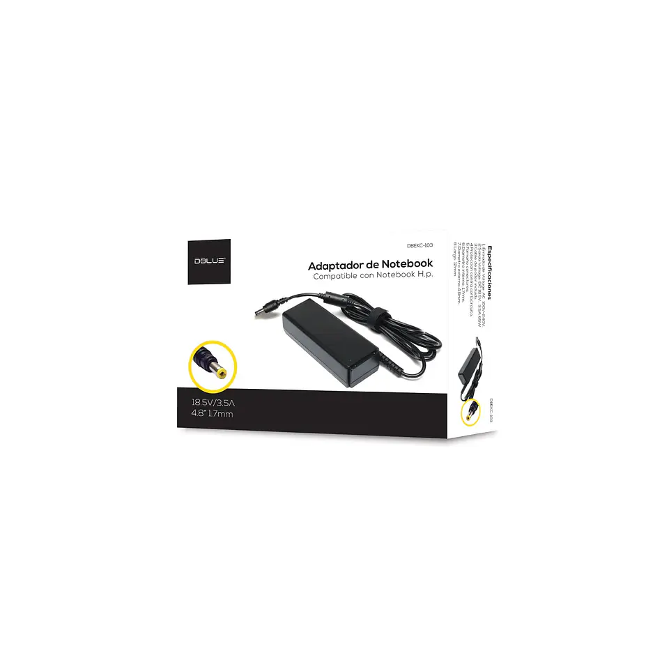 Adaptador notebook Dblue DBEKC-103 65W 1