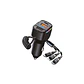Cargador auto TecnoLab TL508 RGB con cable 3 en 1 - Miniatura 1