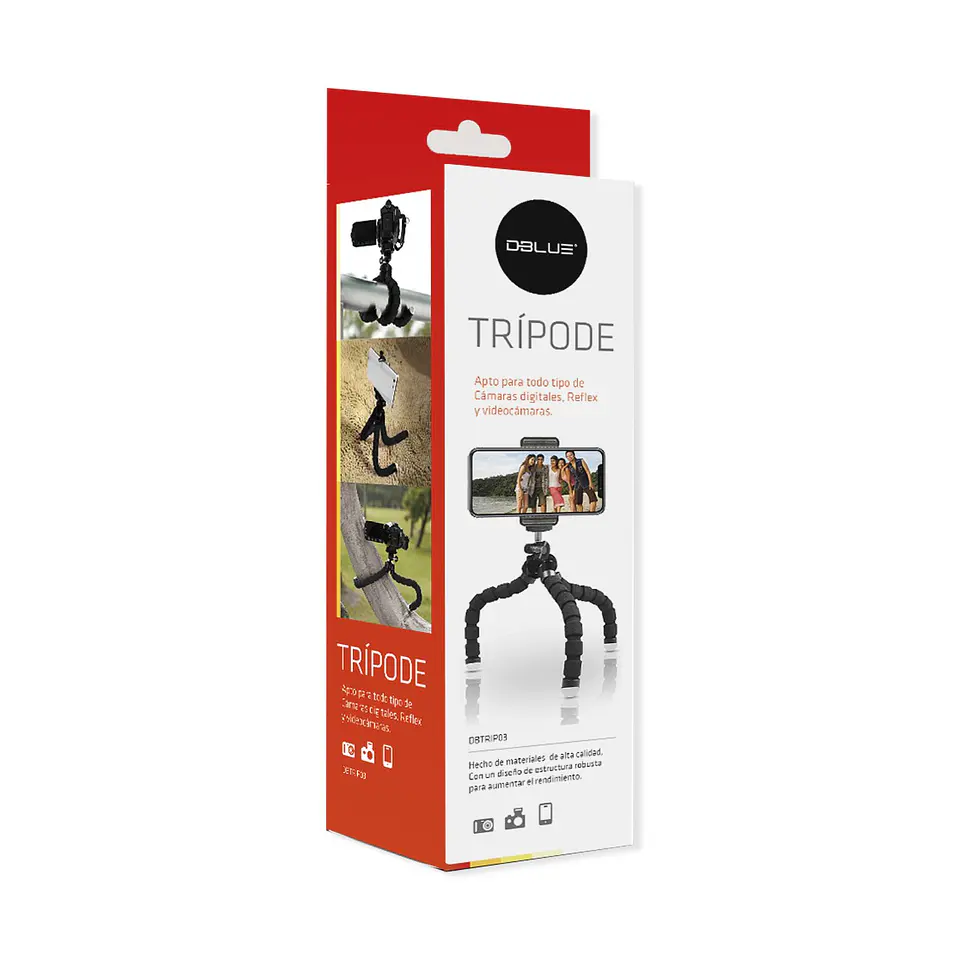 Trípode flexible DBlue DBTRIP03 3