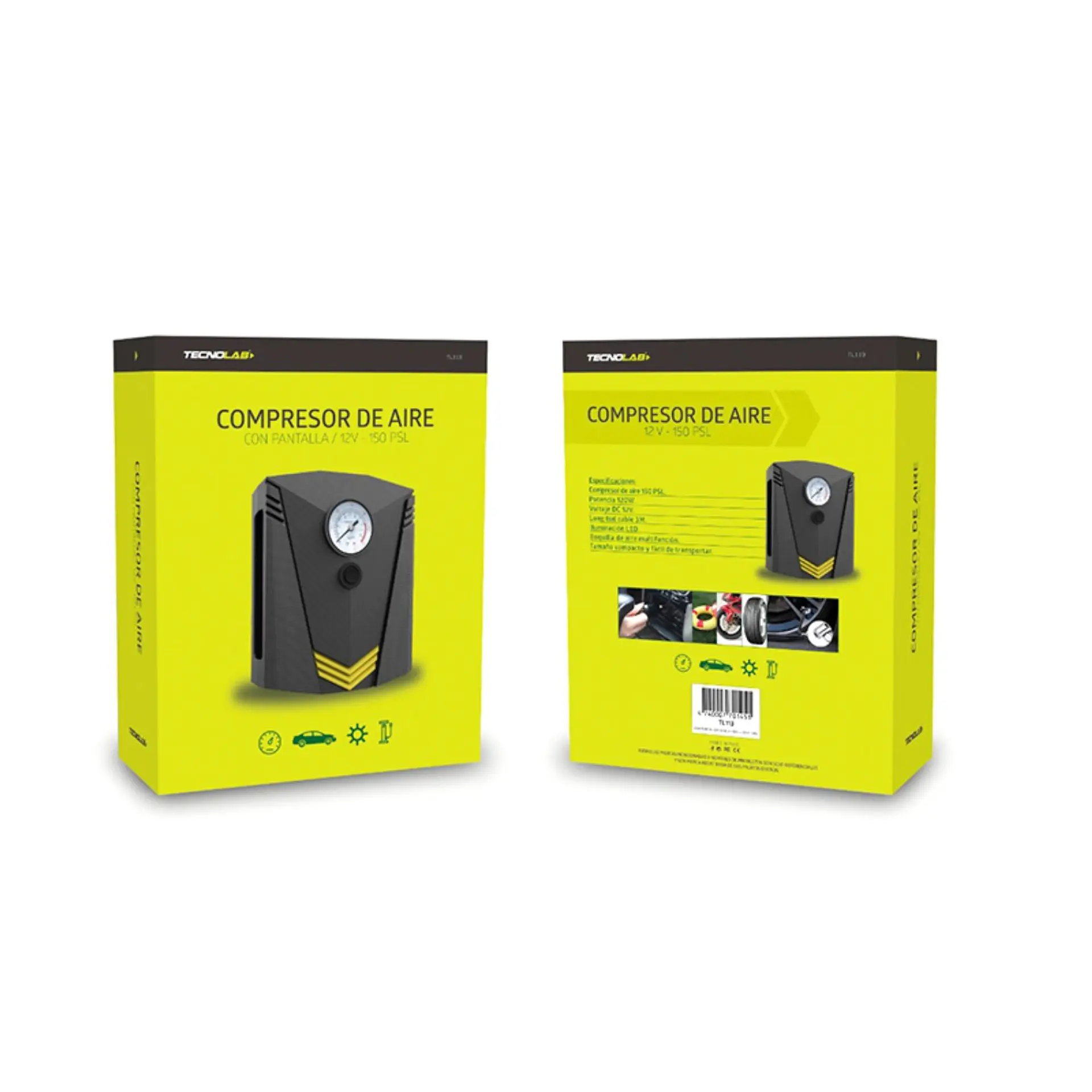 Compresor de aire 12 V Tecnolab TL152 1
